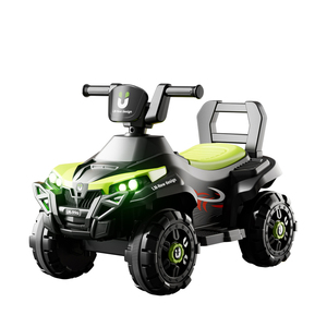 รถ UTV ไฟฟ้าสำหรับเด็กอายุ <span class=keywords><strong>2</strong></span> ถึง 4 ปี โครงสร้างโลหะ ใช้พลังงานแบตเตอรี่ ของเล่นขี่เล่นชายหาด - Product Image 2