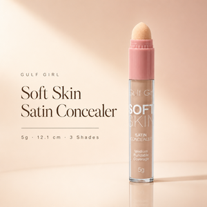 Soft Skin Schwammapplikator Flüssig-<span class=keywords><strong>Concealer</strong></span> 3 Farbtöne Aufbaubare Deckkraft Satin-Textur Gulf Girl Alle Hauttypen Augenringe Makel - Product Image 1