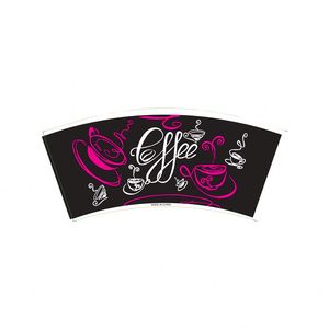 Gobelets en papier double face enduits de PE de qualité alimentaire, imprimés par flexographie, résistants à l'humidité, impression offset, emballage en gros avec échantillon gratuit - Product Image 1