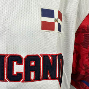 Nueva Camiseta de Béisbol de Venezuela con Diseño Clásico 2026, Uniforme Deportivo Personalizado para Equipos de EE. UU. y Puerto Rico, Camisetas de Béisbol con Logotipo Bordado - Product Image 5