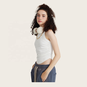 เสื้อยืดแขนสั้นทรงโอเวอร์ไซส์พิมพ์ลายตามสั่ง QUATU สำหรับผู้หญิง สไตล์สตรีทแวร์ Spice Girl ล้างสีแบบ Acid Wash - Product Image 3