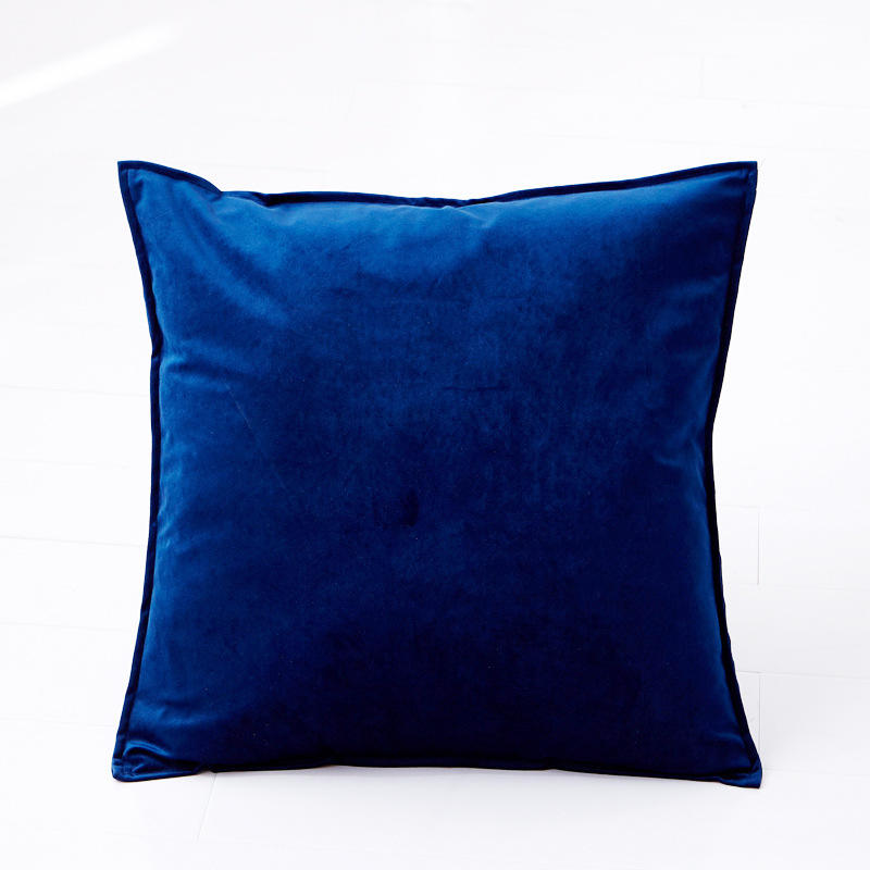 Coussin bleu profond