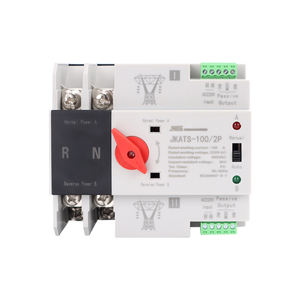 Sélecteurs <span class=keywords><strong>de</strong></span> Commutation Automatique Double Alimentation pour Onduleur Solaire PV, Rail DIN, Transfert Automatique <span class=keywords><strong>de</strong></span> Puissance Ininterrompue 2P 63A 100A 125A Photovoltaïque - Product Image 1