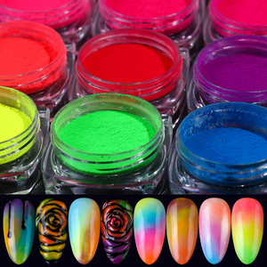 Pigmento fluorescente ultrafino para <span class=keywords><strong>uñas</strong></span>, 12 <span class=keywords><strong>colores</strong></span>, pigmento brillante para decoración <span class=keywords><strong>de</strong></span> polvo <span class=keywords><strong>de</strong></span> fósforo 3D, pigmento <span class=keywords><strong>de</strong></span> neón - Product Image 6