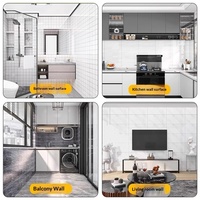 Stiker Dinding PVC Motif Marmer Emas, Perekat Sendiri, Tahan Air, untuk Kamar Mandi, Dapur, Ruang Tamu, Latar Belakang TV