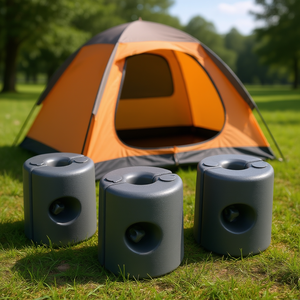 DB <b>Canopy</b> Weights Set Of 4 HDPE Water Sand Filled Tube Type <b>Tent</b> Stake For Pop Up <b>Canopy</b> <b>Tent</b> Accessories - Product Image 2