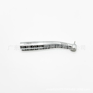 Dental High-Speed Handpiece 4-Hole 6-Hole Fiber Optic Turbine Type With Quick Connector Silver Color - Product Image 2