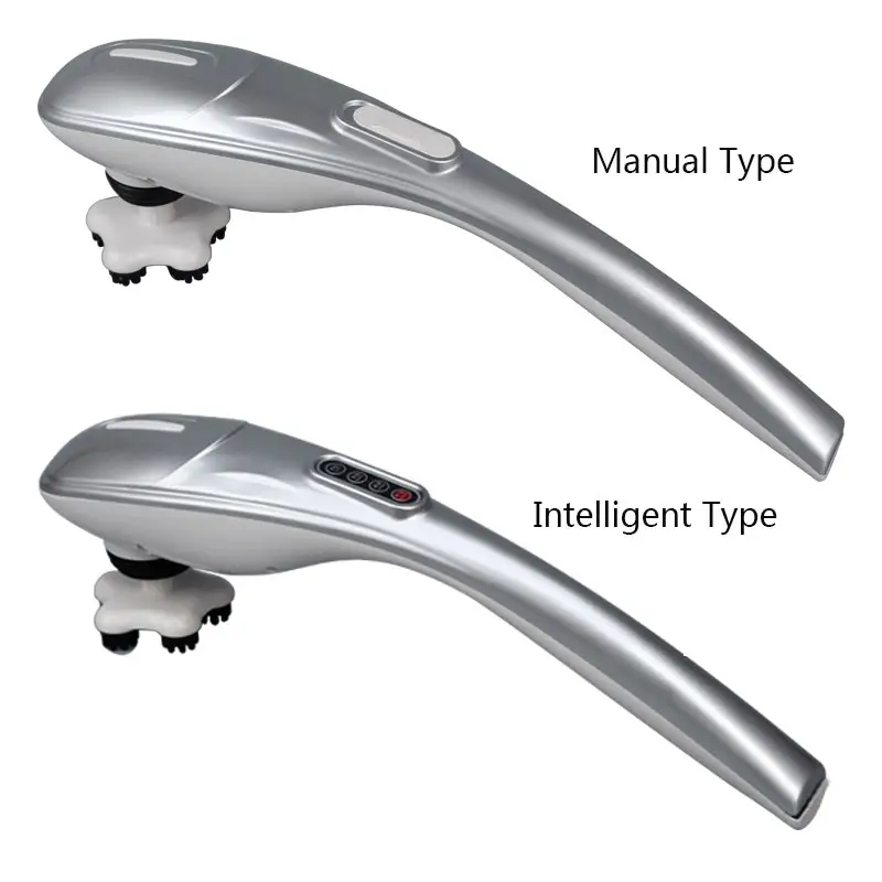 Alta qualidade Back Massager Com 5 cabeças de massagem para os Músculos Pain Relief sem fio handheld back hammer massagem instrumento