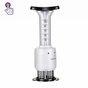 Herramienta para ablandador de carne, 33 agujas, cuchillas afiladas de acero inoxidable, ablandador de adobo para carne, pollo, filetes de ternera - Product Image 1