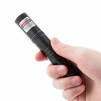 Pointeur laser vert rechargeable par USB pour l'enseignement, l'exploration, l'interaction avec les chats et le camping