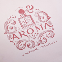 Bolsas de Cosméticos Rosadas Mate de Lujo, Ecológicas, de Cartón Color Marfil, con Logotipo Personalizado Impreso, Bolsas de Regalo Portátiles para Maquillaje y Belleza, Venta al Por Mayor