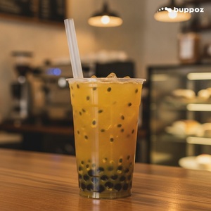 Sirop de fruit de la passion 2,5 kg Bouteille Halal HACCP Végétarien pour les magasins de Bubble Tea et de Milk Tea OEM - Product Image 5