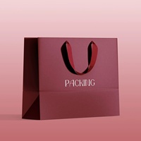 Sacs en papier personnalisés de luxe verts pour cosmétiques et vêtements – Sacs shopping en papier sur mesure