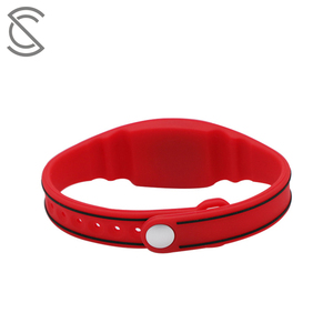 Fabricante de Pulseras RFID de Silicona al por Mayor, 13.56MHz <span class=keywords><strong>NFC</strong></span> HF, Impermeables, Ajustables, de Goma, con Logotipo Personalizado - Product Image 6