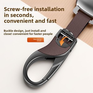 Portachiavi in Lega di Alta Qualità per <span class=keywords><strong>Uomo</strong></span>, Eleganti e Moderni, da Appendere in Vita o per <span class=keywords><strong>Auto</strong></span>, Durevoli e Anti-Scivolo - Product Image 4