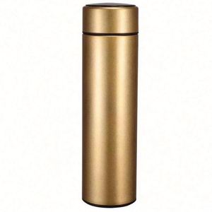 Custom 500ml Double Wall Vacuum Insulation Stainless Steel Smart <b>Water</b> <b>Bottle</b> LED Digital Temperature Display Customizable - Product Image 3