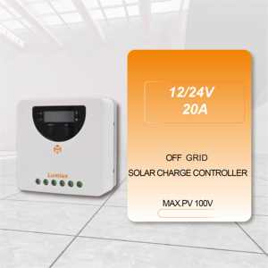Контроллер заряда солнечных батарей Lumiax <span class=keywords><strong>MPPT</strong></span> 12В 24В <span class=keywords><strong>20</strong></span>А для высокоэффективных солнечных систем - Product Image 1