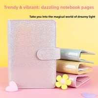 Carnet créatif A6 en similicuir Macaron, 100 feuilles, idéal pour les cadeaux transfrontaliers et les carnets de notes