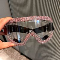 Nouvelles lunettes de protection tendance pour l'alpinisme, lunettes de cyclisme anti-poussière à grandes montures, lunettes de ski