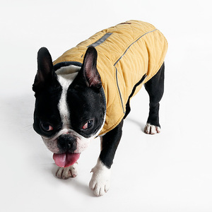 复古设计宠物衣服冬季狗狗保暖外套背心豪华衣服大号狗狗衣服图案宠物用品狗狗外套 - Product Image 3