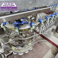 Machine à abattre les poulets, machine à plumer les poulets automatique pour équipement complet de boucherie avicole, ligne d'équipement d'abattage