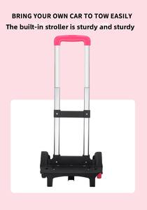 Umi Vente en gros d'usine Sac <span class=keywords><strong>à</strong></span> dos <span class=keywords><strong>à</strong></span> <span class=keywords><strong>roulettes</strong></span> de grande capacité de haute qualité pour étudiants du primaire Enfants Garçons Filles Motif de dessin animé Roue - Product Image 6