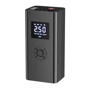 Compresseur d'air numérique portable 12V avec écran LCD 150 PSI pour pneus de voiture, <span class=keywords><strong>moto</strong></span>, vélo et ballons - Product Image 1