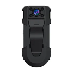 Ynmee جديد WD18 كاميرا يمكن حملها بالجسم 1080P واي فاي 180 درجة للتدوير البسيطة كاميرا مسجل فيديو مربية صغيرة الأمن كاميرا