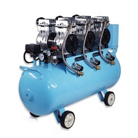 Compresseur d'air silencieux sans huile pour les dentistes, médicale, 4hp, filtre à Air, silencieux, pour soins dentaires
