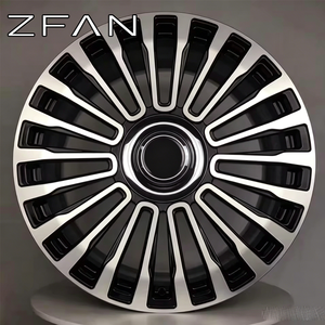 Jantes en aluminium forgé ZFAN 20-21 pouces 5x112 5x130 ET45 21x10 Noir mat Nouvelles jantes en stock pour <span class=keywords><strong>Mercedes</strong></span> Benz <span class=keywords><strong>AMG</strong></span> Porsche Cayenne - Product Image 2
