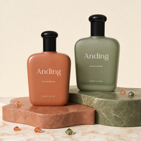 Flacon de parfum de luxe vide en gros, 100 ml, personnalisable avec logo couleur, de qualité supérieure, par Anding Stock