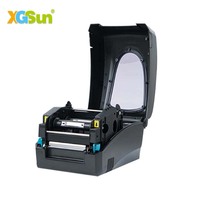 Imprimante d'étiquettes RFID UHF à fréquence globale, encodeur EPC, impression de texte QR, imprimante de bureau USB, ISO18000-6C, pilote gratuit, en stock