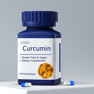 Cápsulas de curcumina Suplemento de curcumina OEM Etiqueta privada Halal y productos certificados ISO22000 - Product Image 3