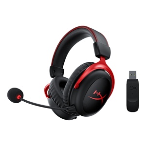 Auriculares inalámbricos HyperX <span class=keywords><strong>Cloud</strong></span> <span class=keywords><strong>II</strong></span> DTS 7,1, auriculares para juegos con sonido envolvente, micrófono desmontable con cancelación de ruido, auriculares para juegos - Product Image 1