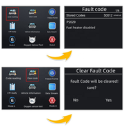 Escáner de Diagnóstico OBD2 Karadar V519, Herramienta de Diagnóstico Automotriz para Revisar Códigos de Motor, Reiniciar la Listas de Verificación I/M y Realizar Escaneos de Diagnóstico