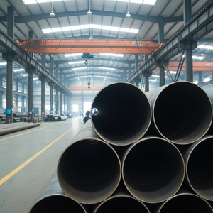Tubería de Acero Soldada <span class=keywords><strong>Helicoidal</strong></span> SSAW para Construcción Portuaria y Cimentación - Product Image 4