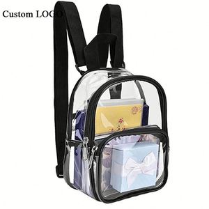Eco-Friendly Plastic <b>Backpack</b> with Screen Printing, Perfect for Promotional Giveaways and Business Gifts - Product Image 1