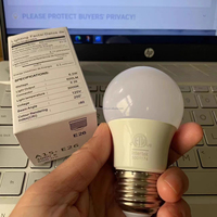 Ampoules LED E26 120V certifiées Intertek Report ETL FCC, gradation Triac, A15/A19 5W-9W DOB pour lustre d'hôtel, décoration, lampe de table