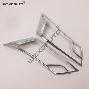 WZXD <b>Chrome</b> Kit Part Handle Cover Bowl Lamp Cover Mirror Frame Accessories 2019 for Hiace - Product Image 2
