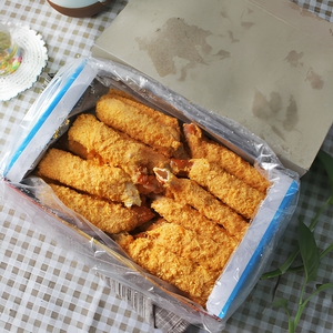 Bâtonnets de crabe panés surgelés de qualité supérieure, sains et prêts à frire, bâtonnets de surimi panés pour sushi, <span class=keywords><strong>cuisine</strong></span> asiatique, vente en gros - Product Image 3