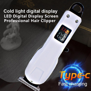 Tondeuse Électrique Professionnelle Sans Fil Multifonctionnelle pour Hommes, Usage Domestique et Barbier, en Acier Inoxydable, Rechargeable USB, Longue Durée de Vie - Product Image 3