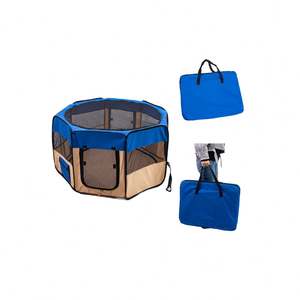 Corral Portátil Plegable para Perros, para Acampar al Aire Libre, Corralito para Mascotas, Caseta Suave - Product Image 4