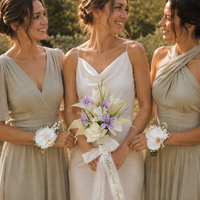 Ensemble personnalisé fait main de corsages de poignet et de boutonnières en fausse calla en EVA, vente en gros pour mariages et fêtes nuptiales