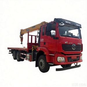 Grúa Montada en Camión Shacman Delong 6*4 de Servicio Pesado, Grúa Hidráulica Telescópica de 270HP para Construcción de Viviendas Urbanas y Rurales - Product Image 1