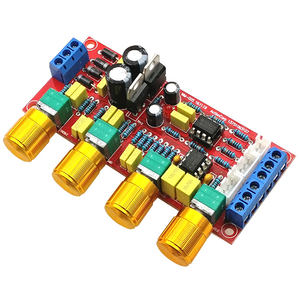 NE5532 OP-AMP HIFI <span class=keywords><strong>Préamplificateur</strong></span> Bass Treble Volume D'équilibre Ton Commission De Contrôle EQ Pour Amplificateurs Double AC12V - Product Image 1