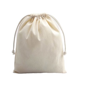 Bolsa de tela personalizada con cordón para alimentos, frutas, regalos, ropa, compras, bolsa de algodón para proteger contra el polvo - Product Image 1