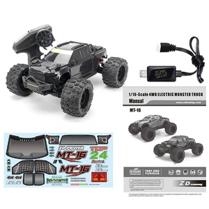 Zd Racing Mt16 Rtr 1/16 Không Chổi Than <span class=keywords><strong>RC</strong></span> Monster Truck Với 2.4G Điều Khiển Từ Xa 80 Km/h Tốc Độ 4WD Nhanh Offroad 3S Sa Mạc Đá <span class=keywords><strong>Crawler</strong></span> - Product Image 6