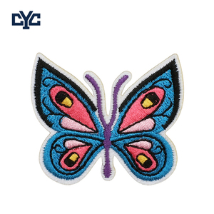 Patchs brodés personnalisés ODM à motif animalier (bulldog, cactus, papillon) à coudre pour la décoration de vêtements – Conception gratuite - Product Image 4