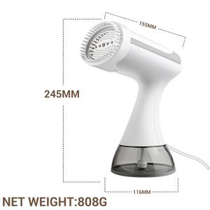 Sikat uap genggam elektrik, Setrika uap Anti kering menghilangkan keriput untuk pakaian tirai tempat tidur 300ml - Product Image 3