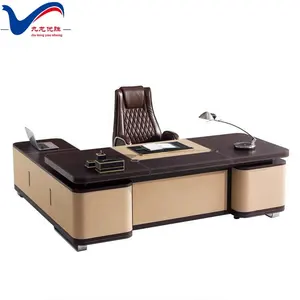 Yousheng Boss Office Desk Luxury CEO Desk Office Furniture for Bureau Directeur Desk Set Office